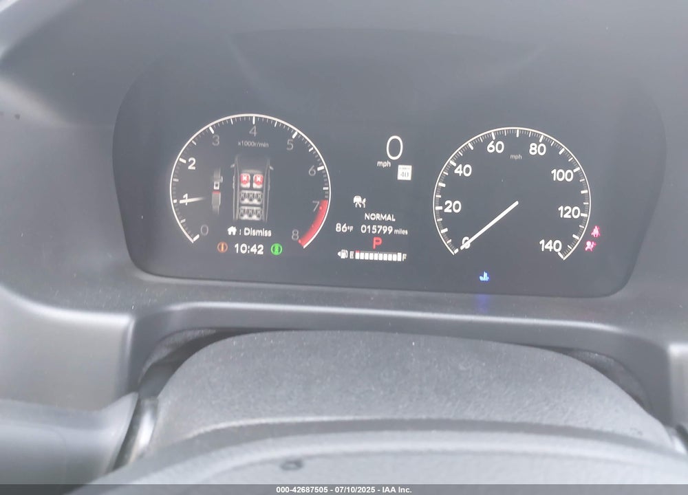2025 HONDA ODYSSEY ELITE VIN: 5FNRL6H99SB018523