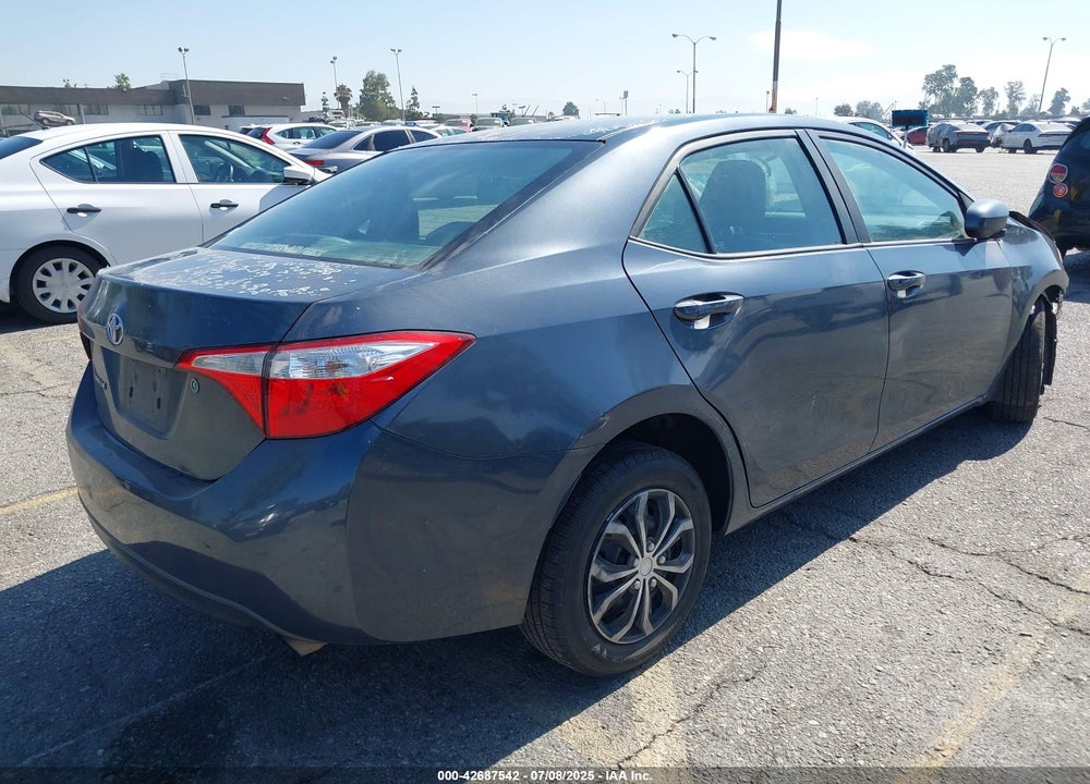 2016 TOYOTA COROLLA VIN: 5YFBURHE8GP390637