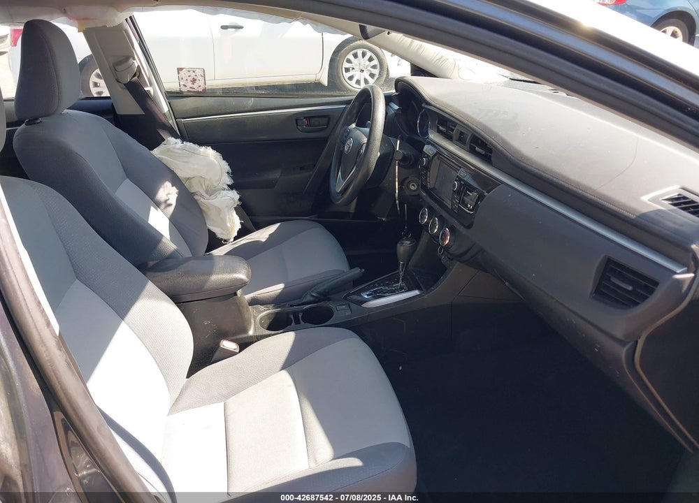 2016 TOYOTA COROLLA VIN: 5YFBURHE8GP390637