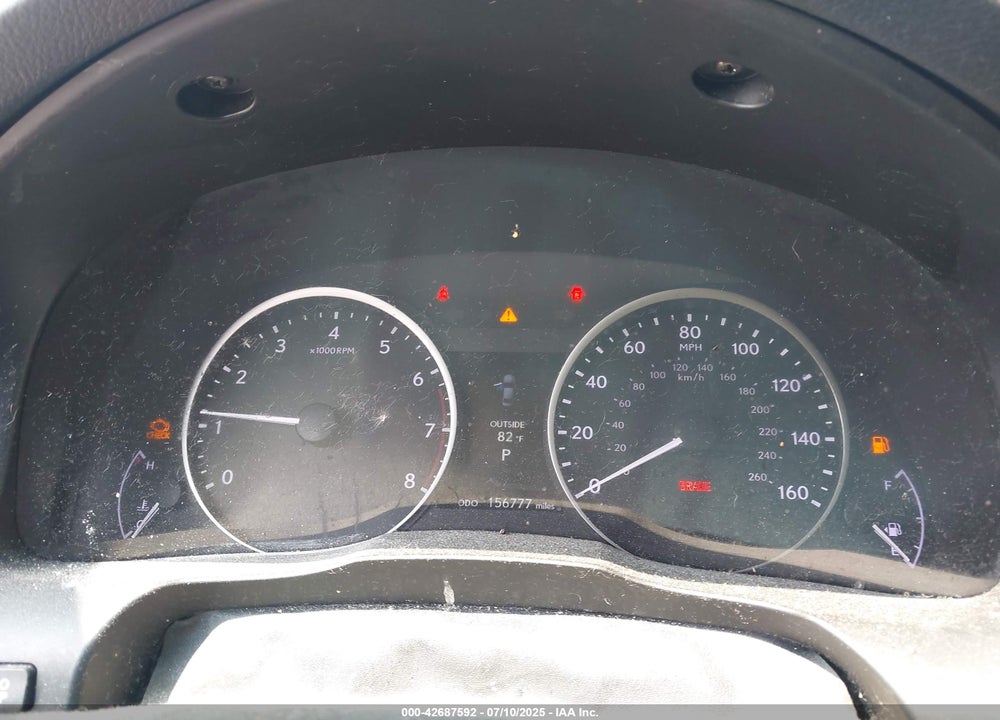 2013 LEXUS ES350 VIN: JTHBK1GG3D2047396