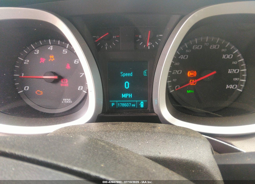2012 CHEVROLET EQUINOX VIN: 2GNALDEKXC6320281
