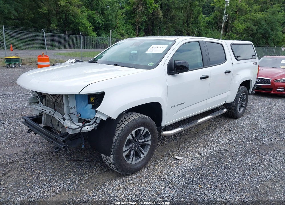 2021 CHEVROLET COLORADO 4WD SHORT BOX Z71 VIN: 1GCGTDEN3M1122062