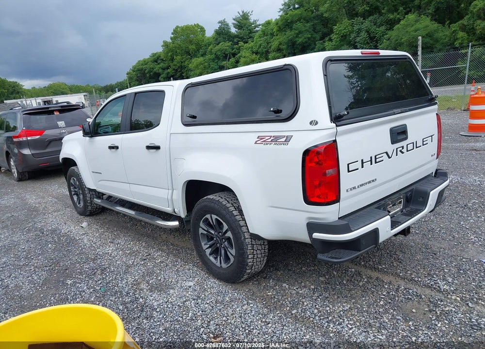 2021 CHEVROLET COLORADO 4WD SHORT BOX Z71 VIN: 1GCGTDEN3M1122062