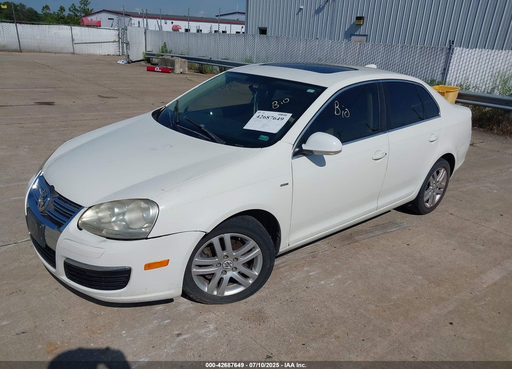 2007 VOLKSWAGEN JETTA WOLFSBURG EDITION VIN: 3VWEF71K77M155047