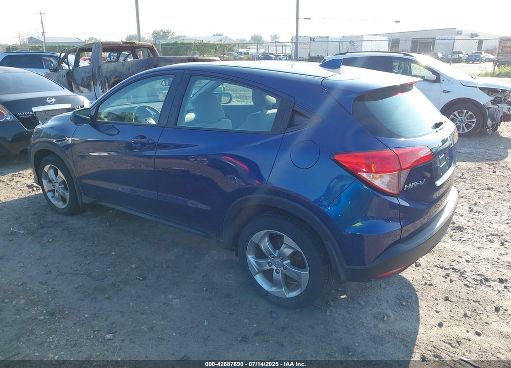 2017 HONDA HR-V VIN: 3CZRU6H38HG700332