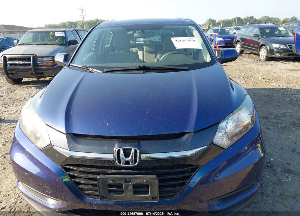 2017 HONDA HR-V VIN: 3CZRU6H38HG700332