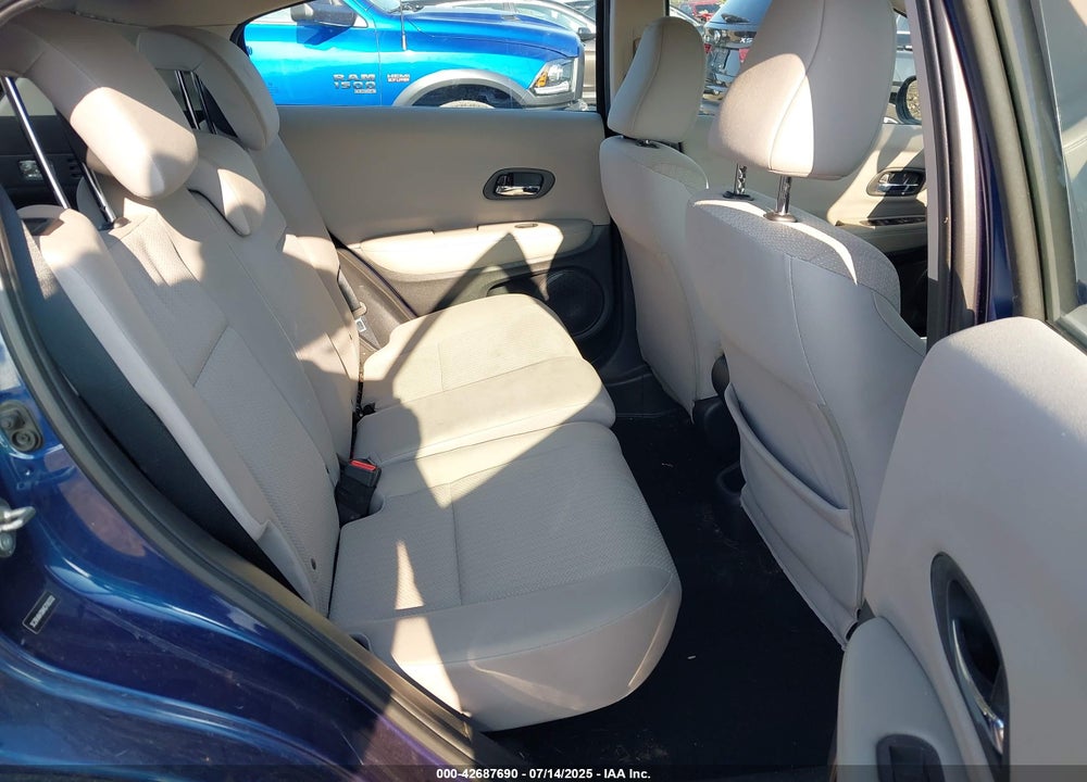 2017 HONDA HR-V VIN: 3CZRU6H38HG700332