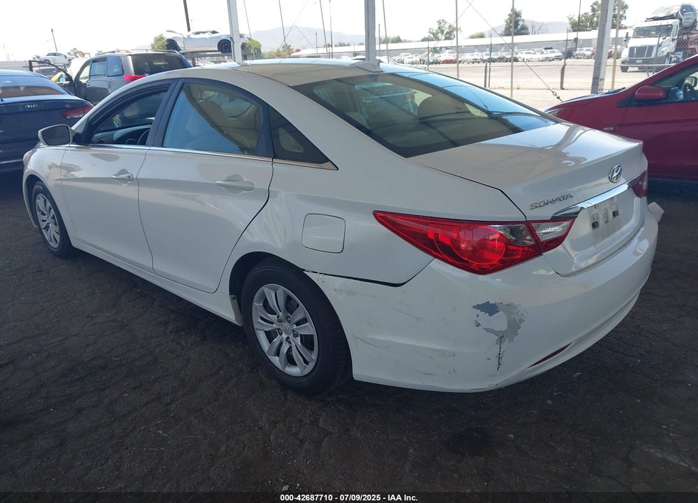 2012 HYUNDAI SONATA GLS VIN: 5NPEB4AC0CH476451