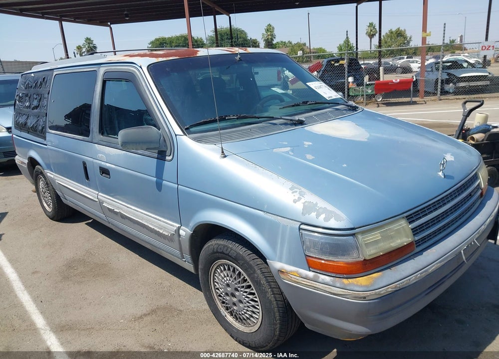 1992 PLYMOUTH GRAND VOYAGER LE VIN: 1P4GH54R0NX287265