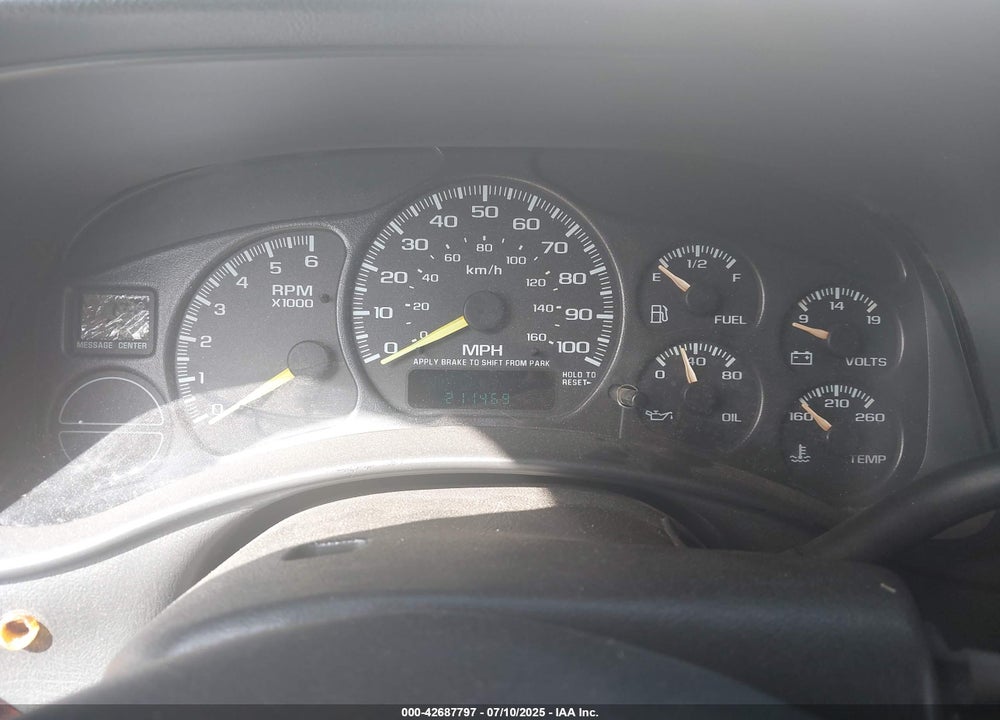 2000 CHEVROLET SILVERADO 1500 VIN: 1GCEK14V3YZ229677