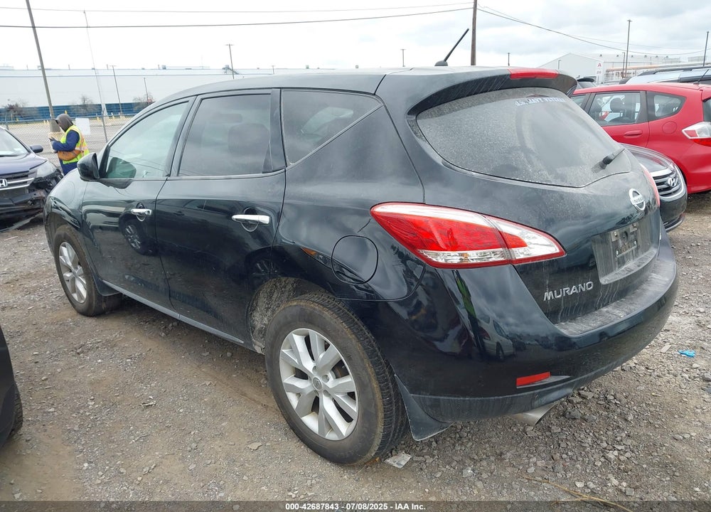2011 NISSAN MURANO S VIN: JN8AZ1MW2BW176969