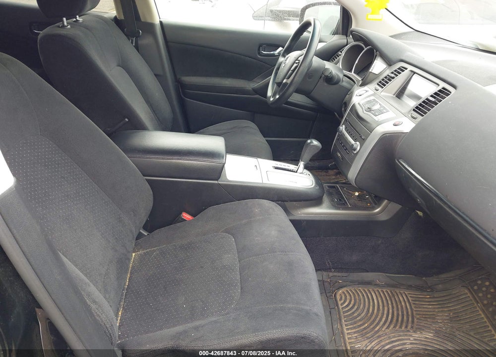 2011 NISSAN MURANO S VIN: JN8AZ1MW2BW176969