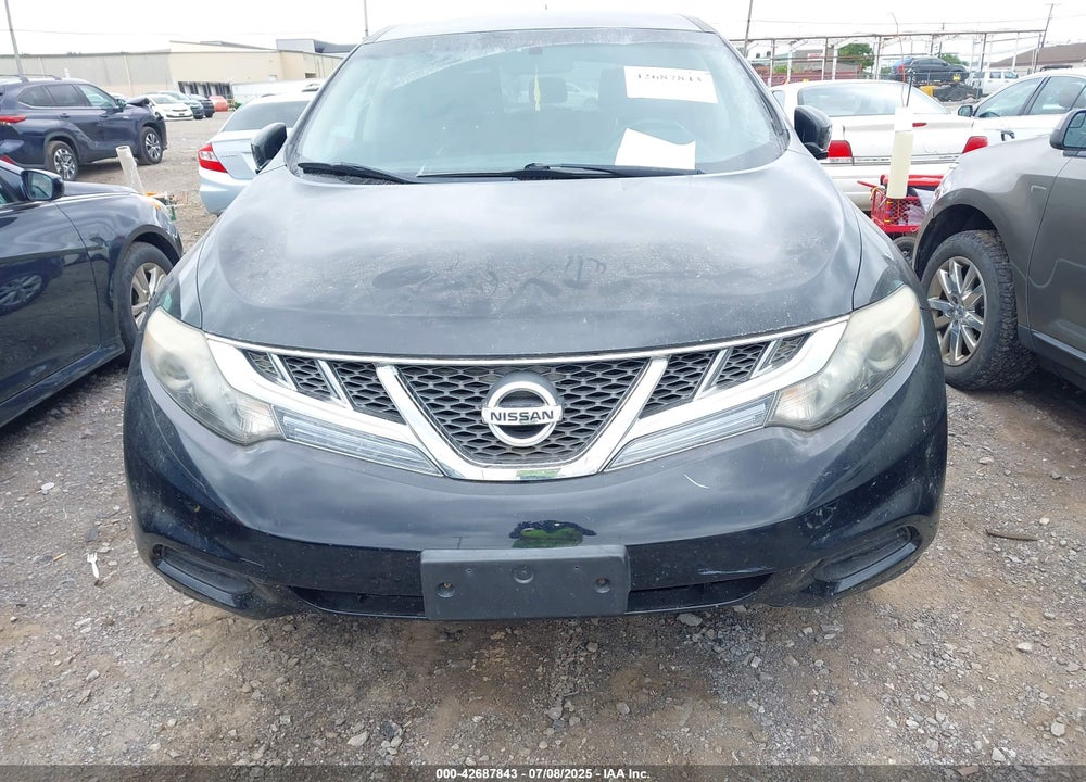 2011 NISSAN MURANO S VIN: JN8AZ1MW2BW176969