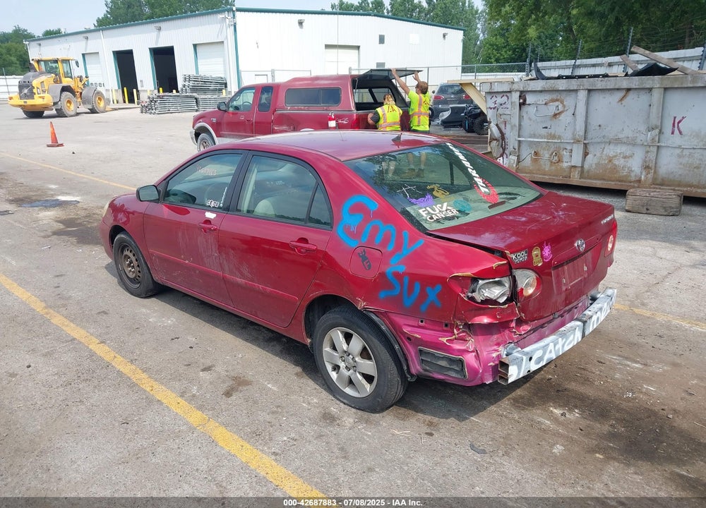 2007 TOYOTA COROLLA LE VIN: 2T1BR32E27C786473