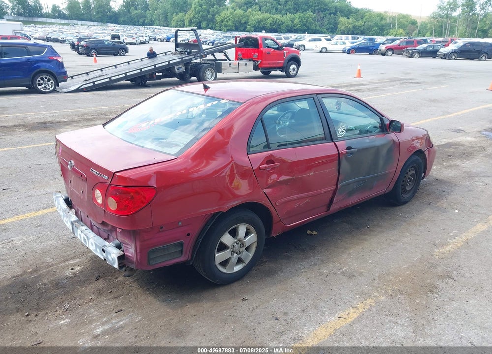 2007 TOYOTA COROLLA LE VIN: 2T1BR32E27C786473