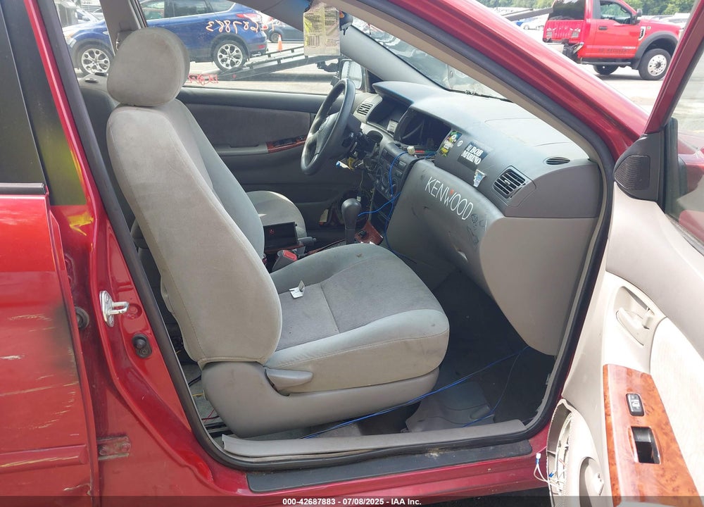 2007 TOYOTA COROLLA LE VIN: 2T1BR32E27C786473