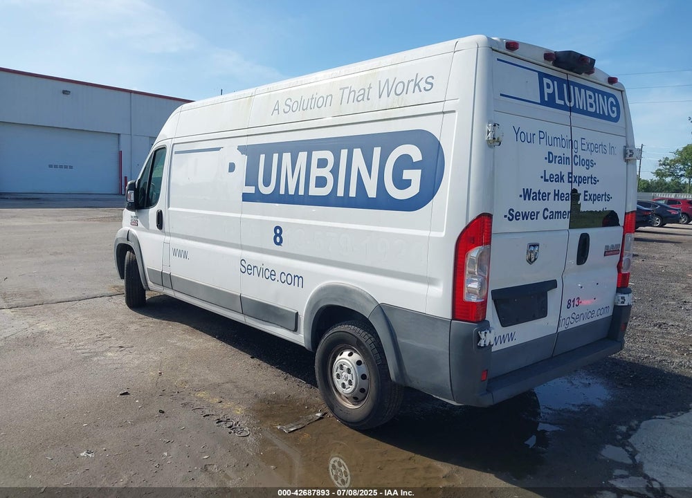2016 RAM PROMASTER 2500 VIN: 3C6TRVDG0GE128805