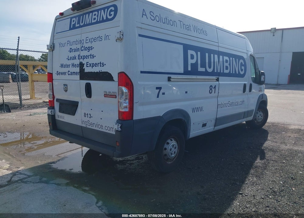 2016 RAM PROMASTER 2500 VIN: 3C6TRVDG0GE128805