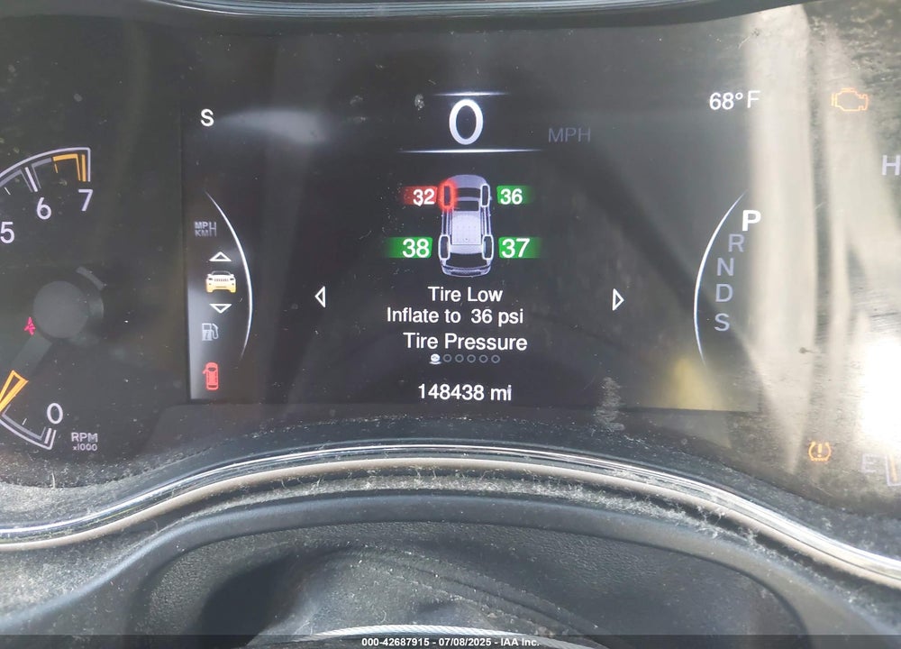 2014 JEEP GRAND CHEROKEE VIN: 1C4RJFAG1EC498489