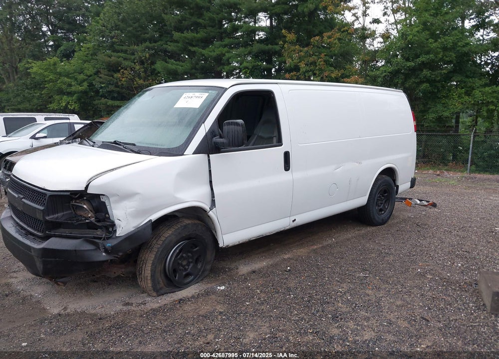 2008 CHEVROLET EXPRESS WORK VAN VIN: 1GCFG15XX81186380
