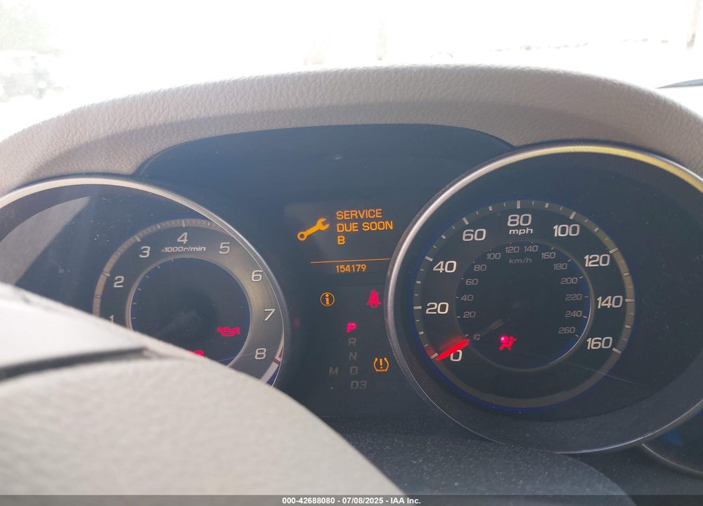 2009 ACURA MDX VIN: 2HNYD28479H500654