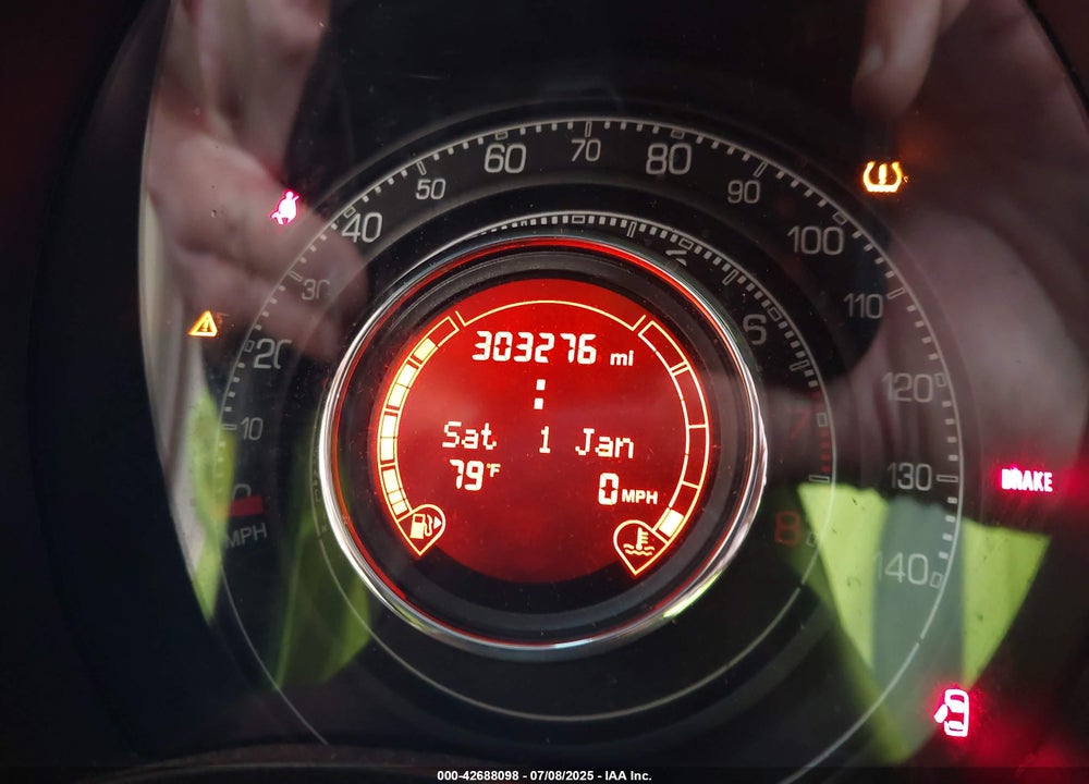 2012 FIAT 500 VIN: 3C3CFFBR9CT190421