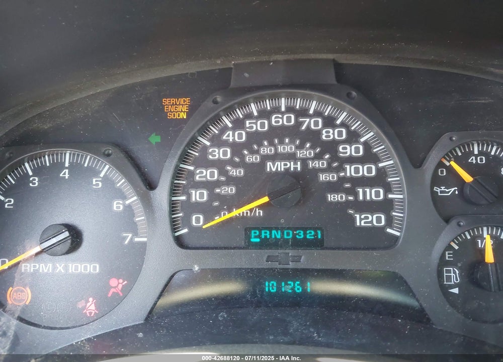 2003 CHEVROLET TRAILBLAZER LS VIN: 1GNDS13S932234846