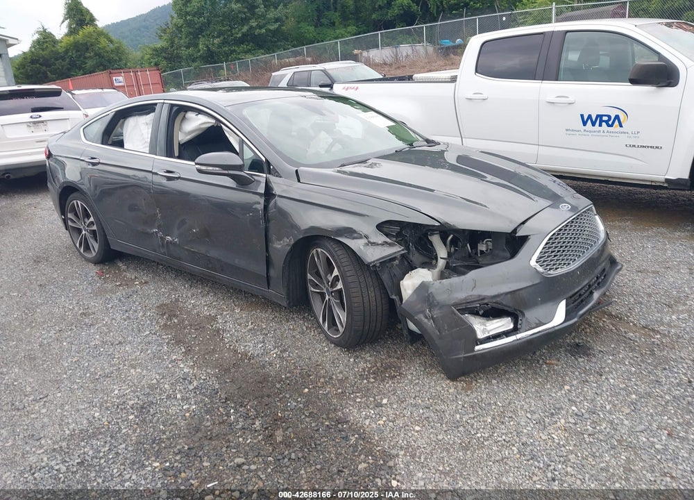 2020 FORD FUSION TITANIUM VIN: 3FA6P0K90LR259681
