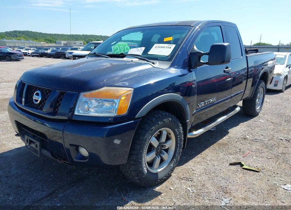 2008 NISSAN TITAN VIN: 1N6AA06CX8N309294