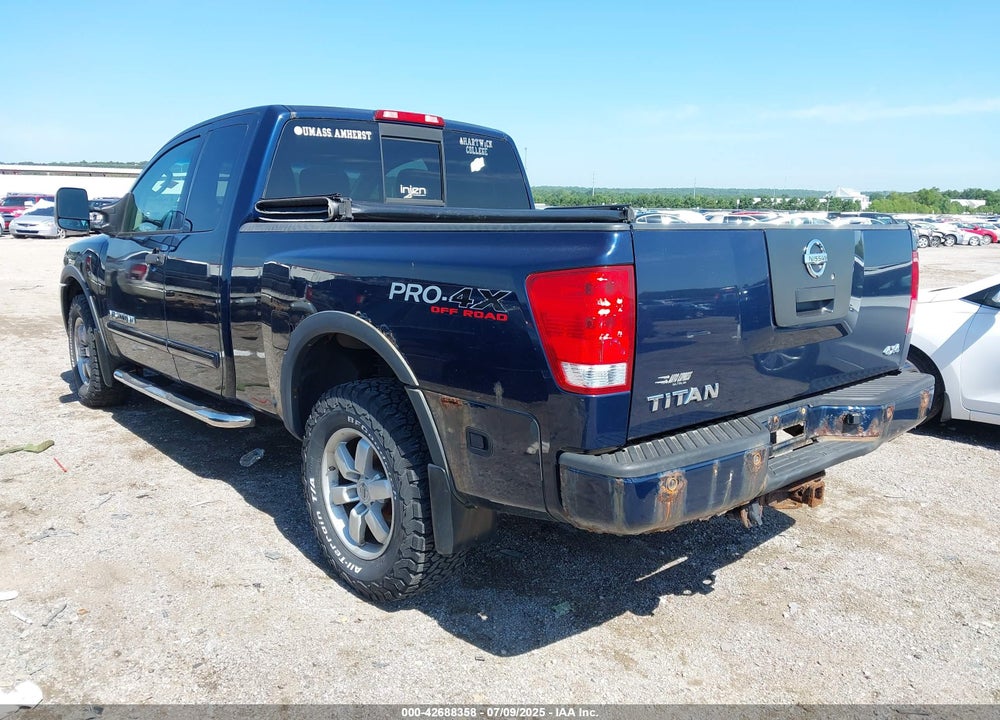 2008 NISSAN TITAN VIN: 1N6AA06CX8N309294