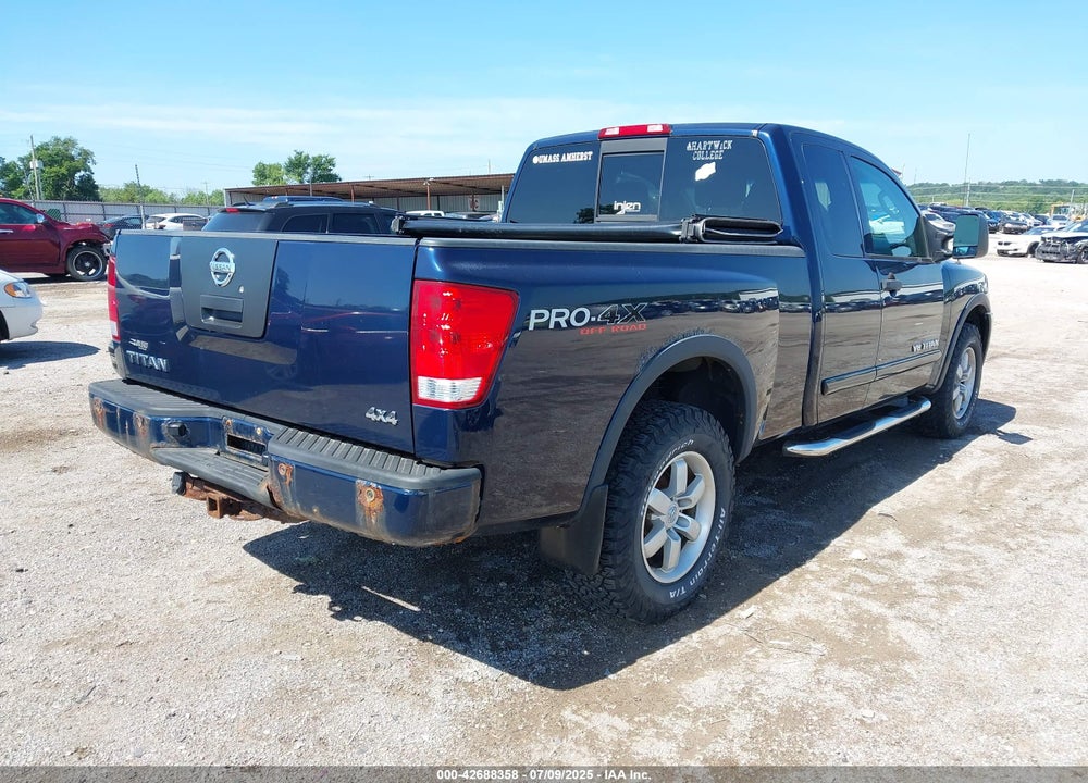 2008 NISSAN TITAN VIN: 1N6AA06CX8N309294