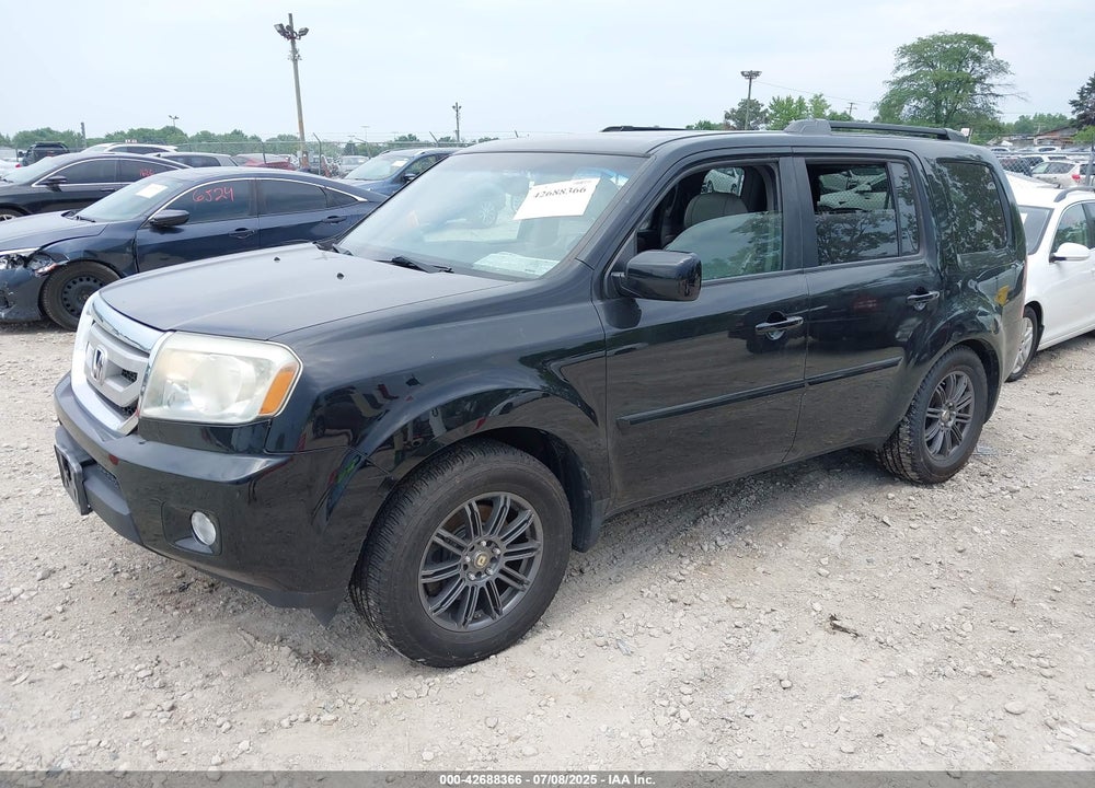 2011 HONDA PILOT VIN: 5FNYF4H61BB036589