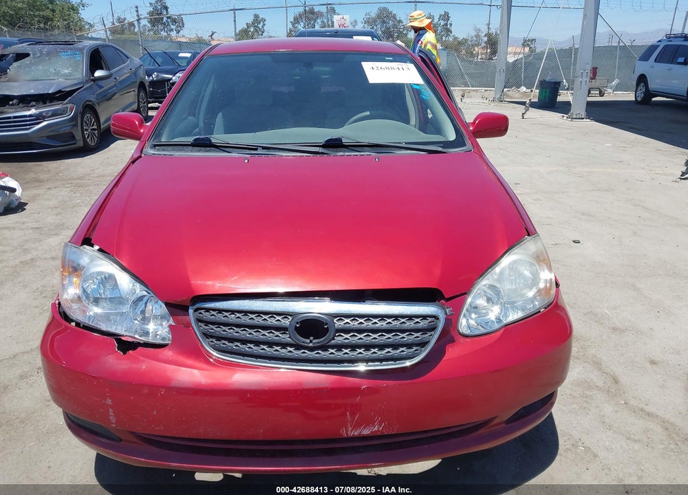 2007 TOYOTA COROLLA VIN: 2T1BR32E87C751355