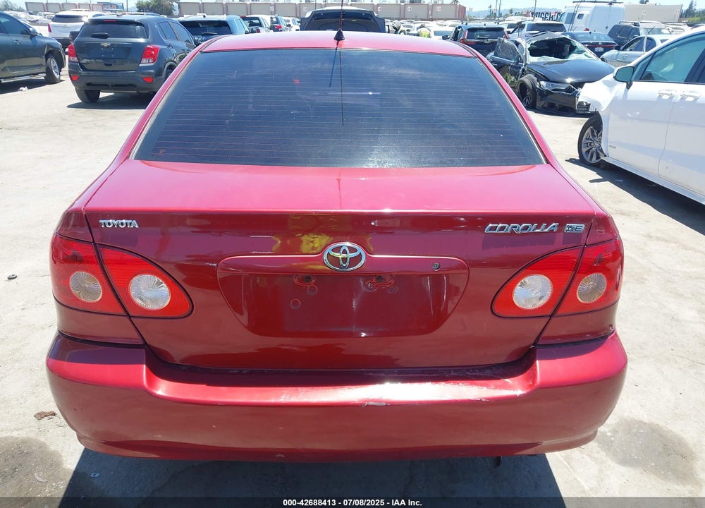 2007 TOYOTA COROLLA VIN: 2T1BR32E87C751355