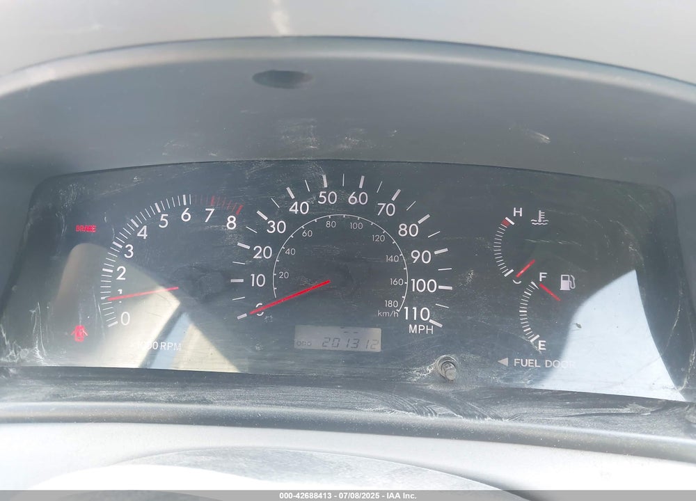 2007 TOYOTA COROLLA VIN: 2T1BR32E87C751355