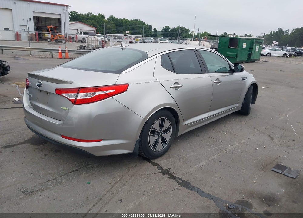 2012 KIA OPTIMA HYBRID VIN: KNAGM4AD2C5031458