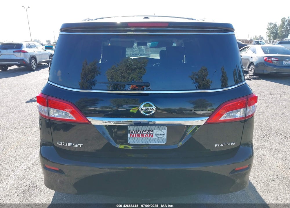 2016 NISSAN QUEST VIN: JN8AE2KP0G9150650