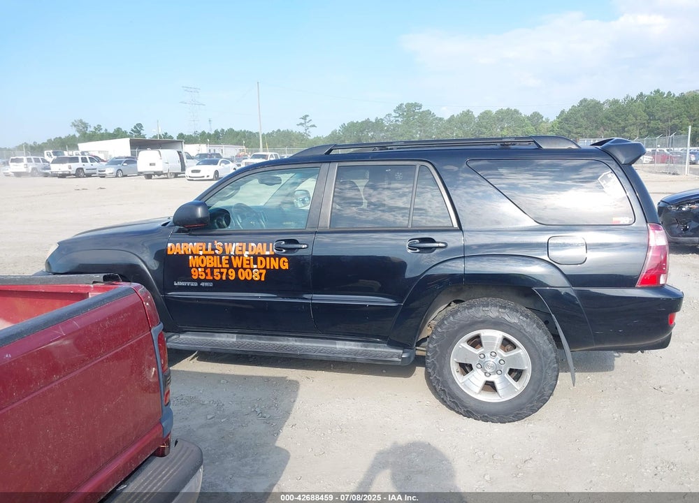 2005 TOYOTA 4RUNNER LIMITED V8 VIN: JTEBT17R058021798