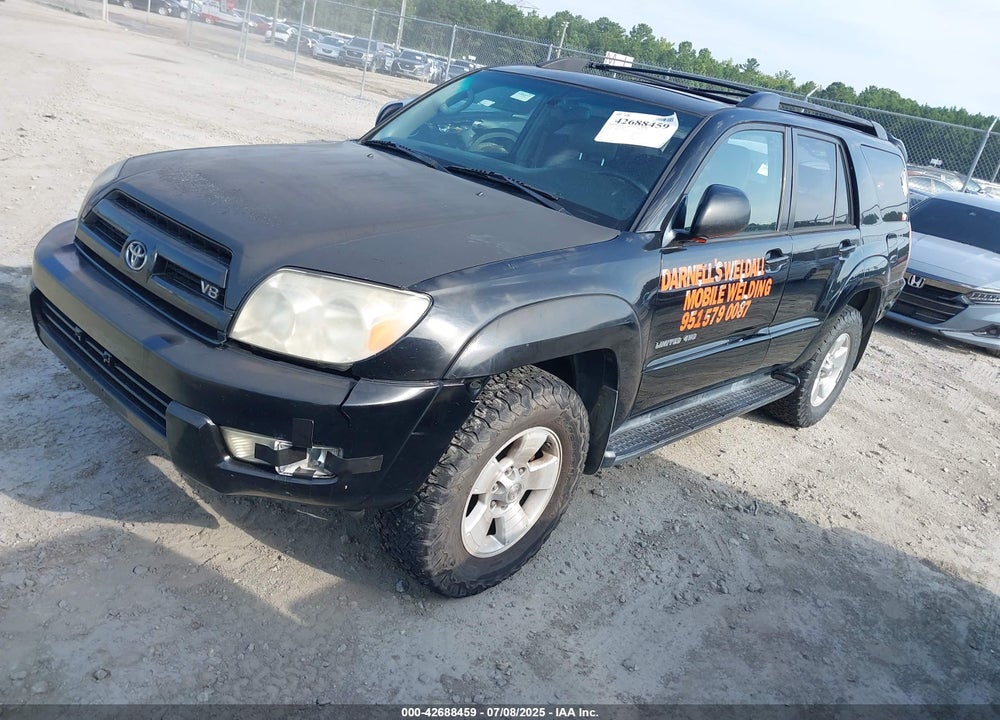 2005 TOYOTA 4RUNNER LIMITED V8 VIN: JTEBT17R058021798