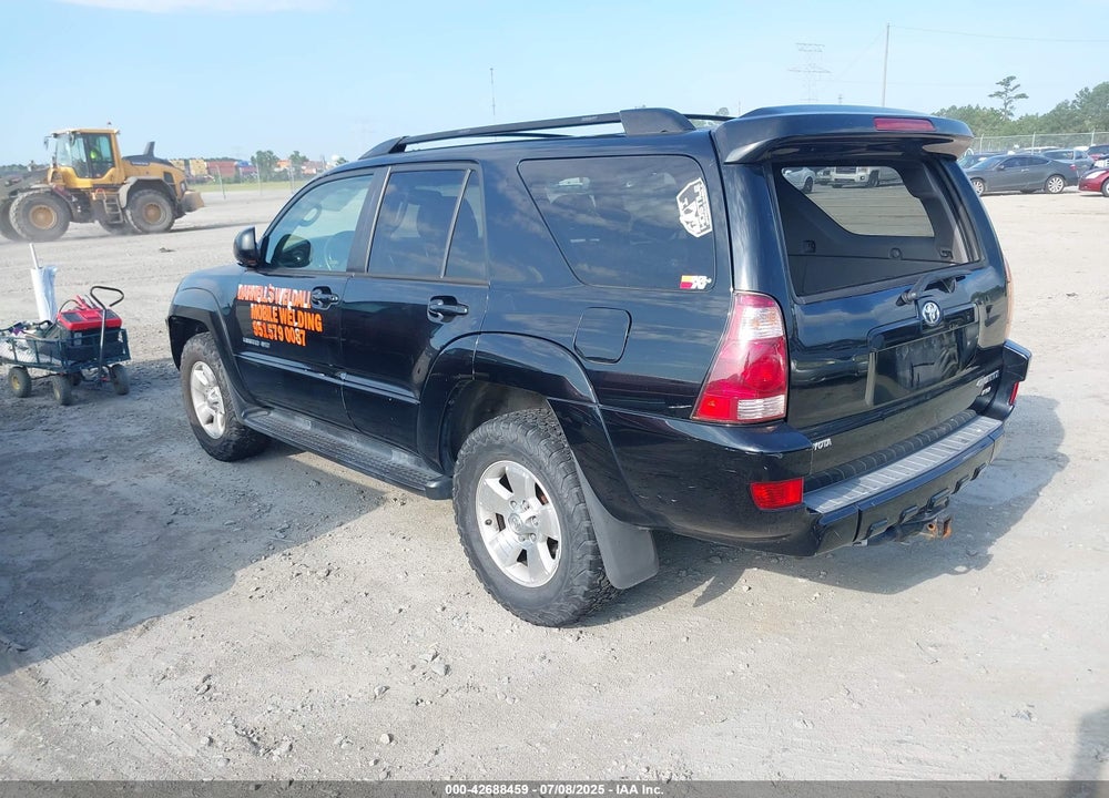 2005 TOYOTA 4RUNNER LIMITED V8 VIN: JTEBT17R058021798