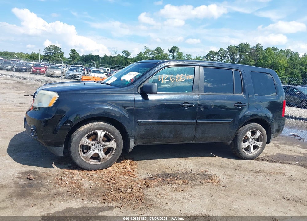 2012 HONDA PILOT VIN: 5FNYF4H71CB047750