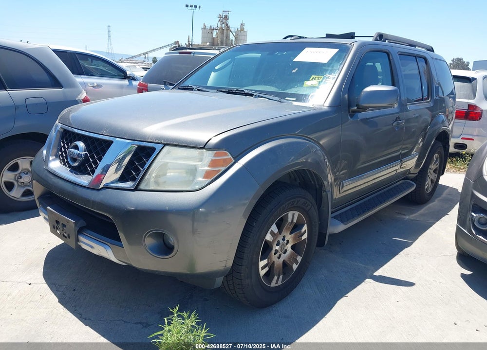 2008 NISSAN PATHFINDER LE VIN: 5N1AR18U28C658237