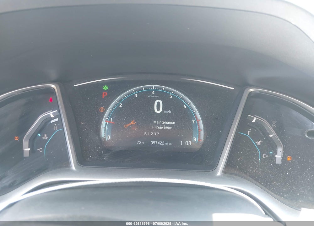 2016 HONDA CIVIC VIN: 19XFC2F75GE032770