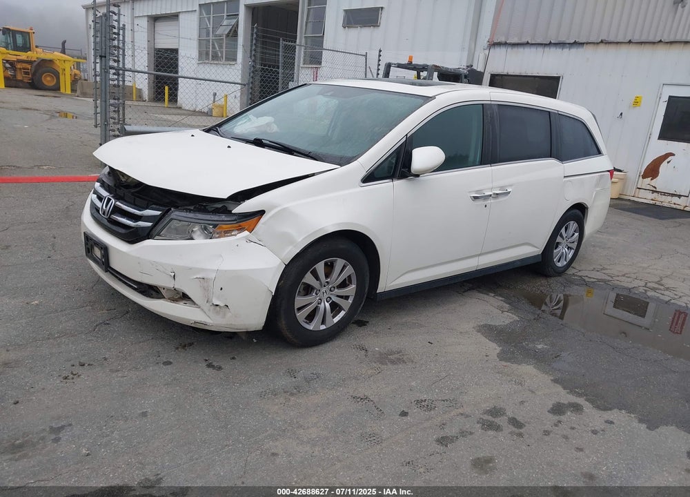 2016 HONDA ODYSSEY EX-L VIN: 5FNRL5H69GB035331