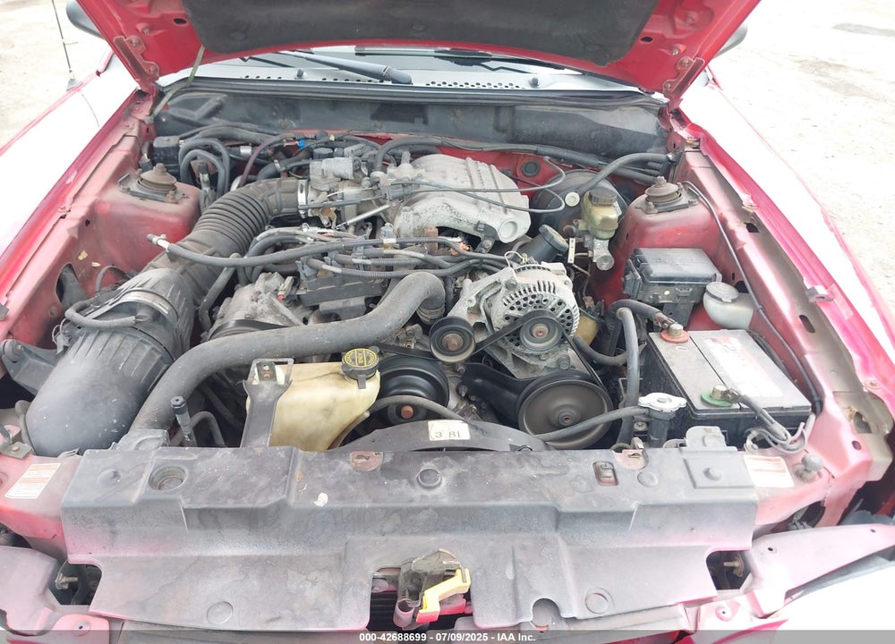 1998 FORD MUSTANG VIN: 1FAFP4045WF121585