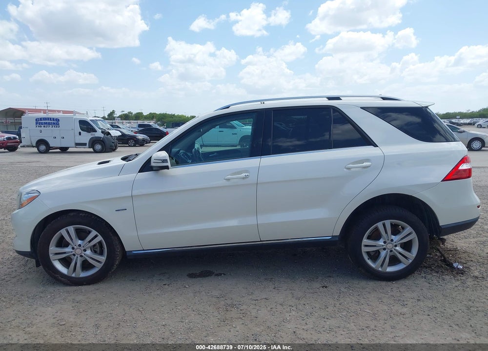 2012 MERCEDES-BENZ ML-CLASS VIN: 4JGDA5HB5CA046130