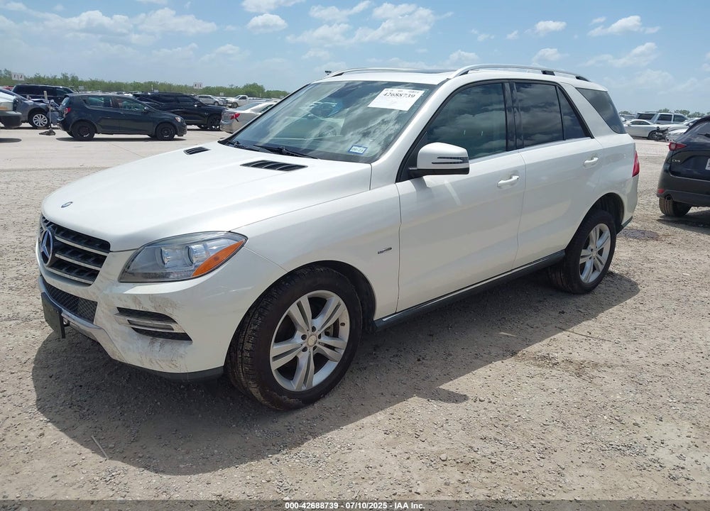 2012 MERCEDES-BENZ ML-CLASS VIN: 4JGDA5HB5CA046130