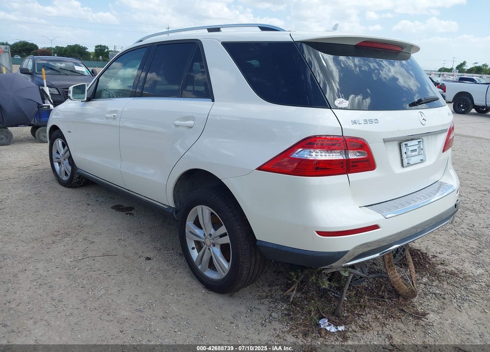 2012 MERCEDES-BENZ ML-CLASS VIN: 4JGDA5HB5CA046130