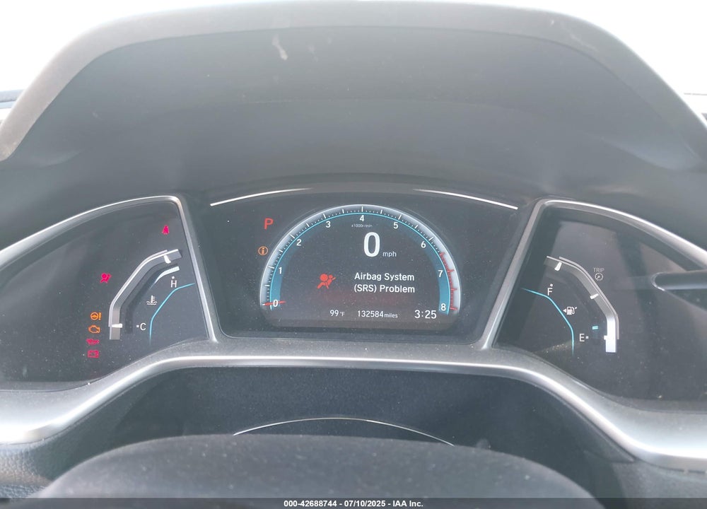 2016 HONDA CIVIC VIN: 2HGFC1F73GH650041