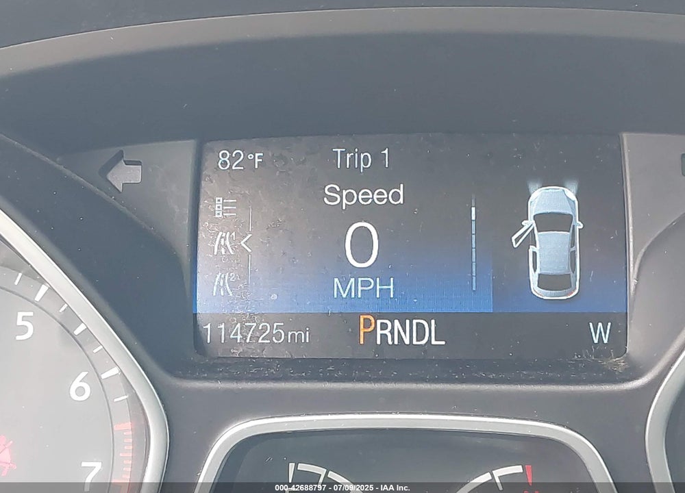 2016 FORD FOCUS VIN: 1FADP3F29GL292091